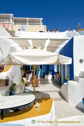 Peaceful terrace of Aegeas Traditional Houses